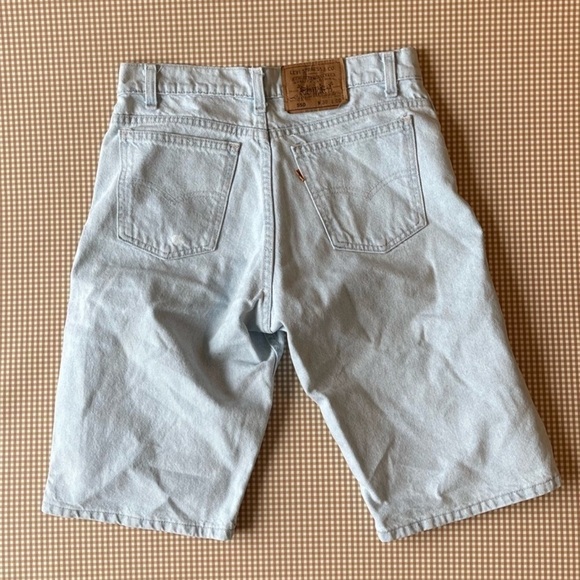Vintage Bermuda Levi's 550 orange tab Made in USAdenim shorts